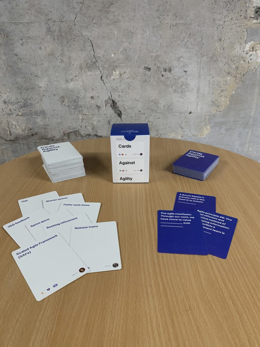 Cards Against Agility card game