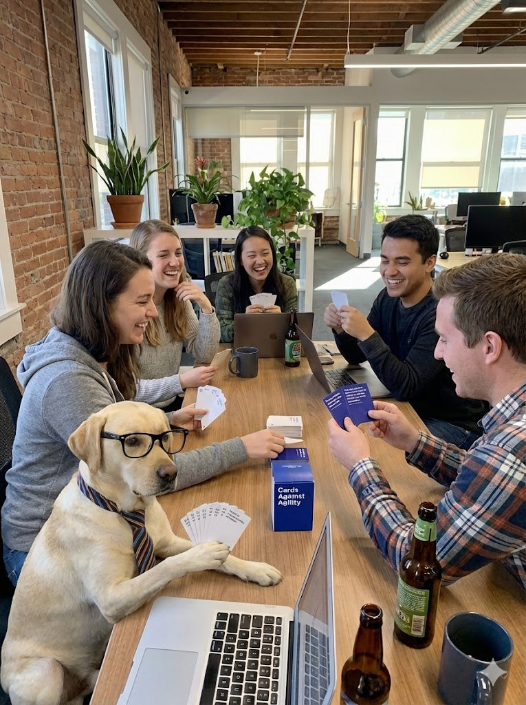 Cards Against Agility card game