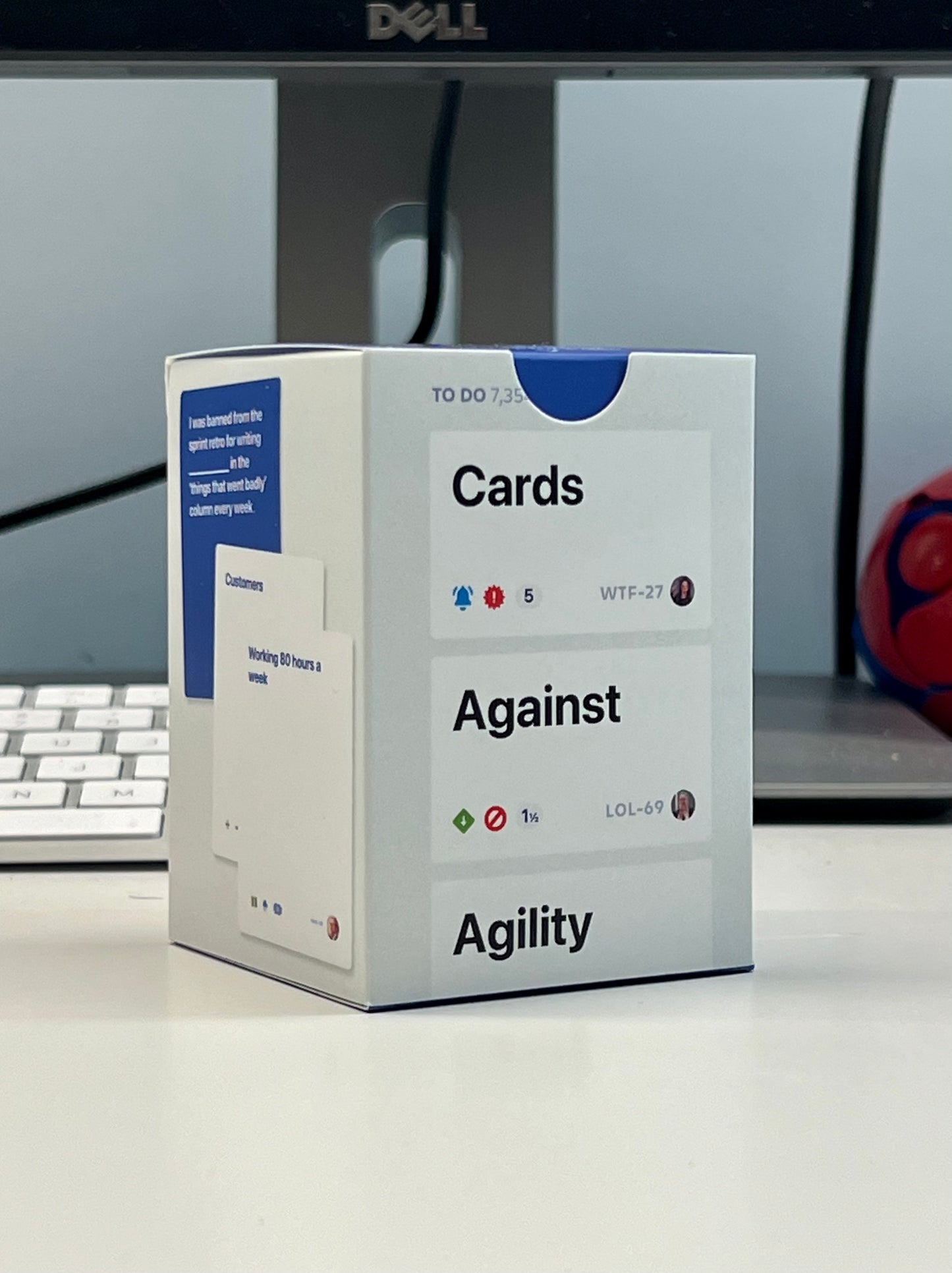 Cards Against Agility card game